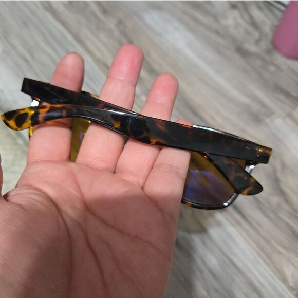 Tortoise Shell Sunglasses Unisex No Brand - Picture 5 of 8
